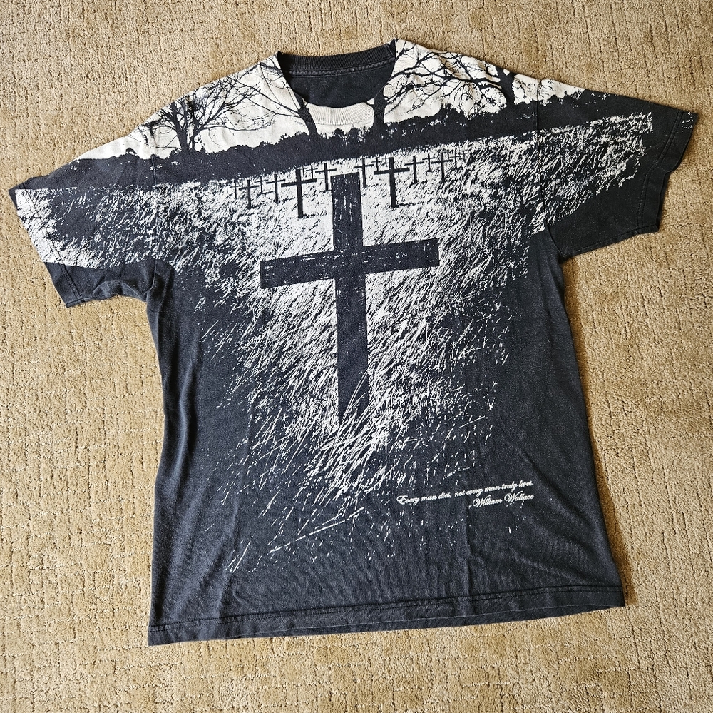 Zero Skateboards Thomas Life & Death T Shirt Men's L
